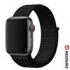 Swissten řemínek pro Apple Watch Nylonový 38/40/41mm černý