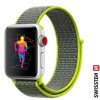 Swissten řemínek pro Apple Watch Nylonový 38/40/41mm zářivě zelený