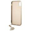 Guess Charms Hard Case 4G Brown Kryt pro iPhone XR