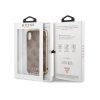 Guess Charms Hard Case 4G Brown Kryt pro iPhone XR