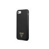 Guess Silicone Line Triangle Zadní Kryt pro iPhone 7/8/SE 2020/SE 2022 Black