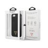 Guess Silicone Line Triangle Zadní Kryt pro iPhone 7/8/SE 2020/SE 2022 Black