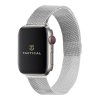 Tactical 338 Loop Magnetický Kovový Řemínek pro Apple Watch 1/2/3/4/5/6/7/8/SE 38/40/41mm Silver