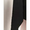 Dámská Crop top mikina - černá