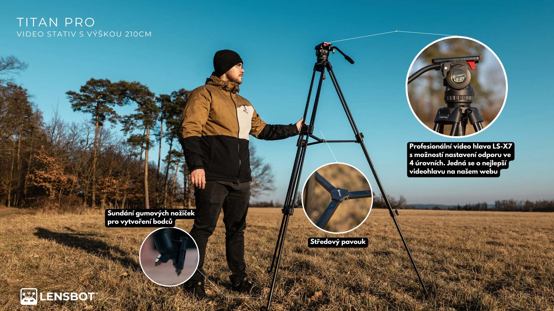 LENSBOT Titan Pro (210cm)
