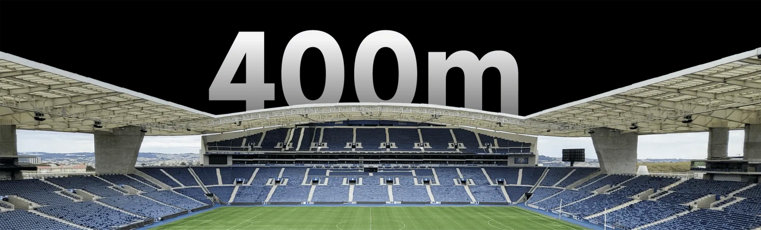 Dosah Accsoon CineView SE 4K až 400 metrů