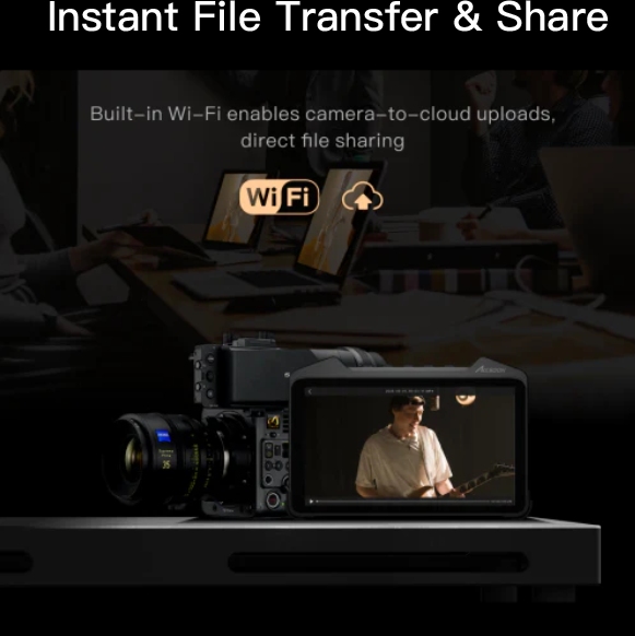 Camera to Cloud a přímé sdílení souborů