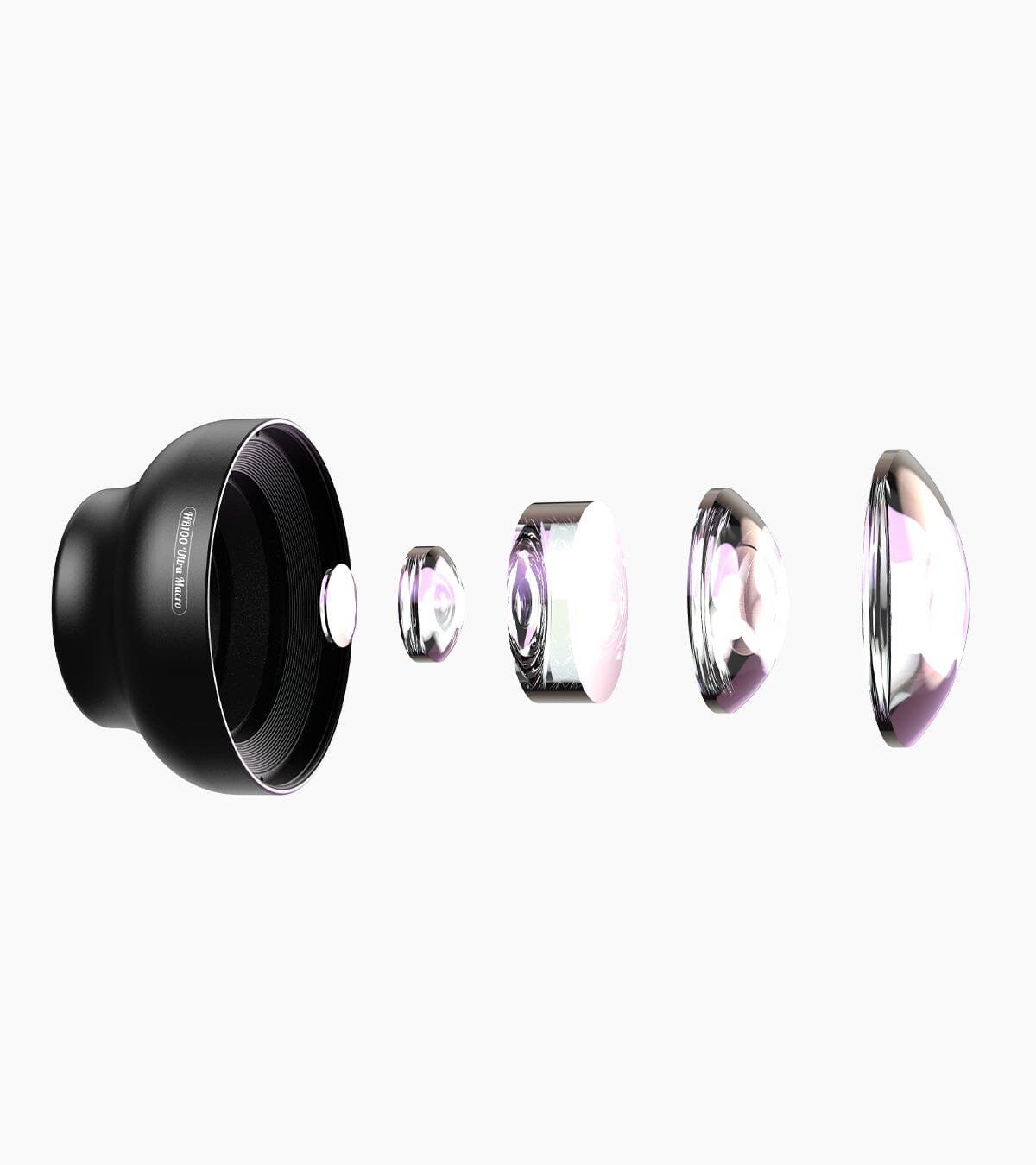 Apexel 100mm Ultra Macro objektiv na mobil se sadou CPL a Star filtrů (52mm) – Kresba detailů začíná u skla.