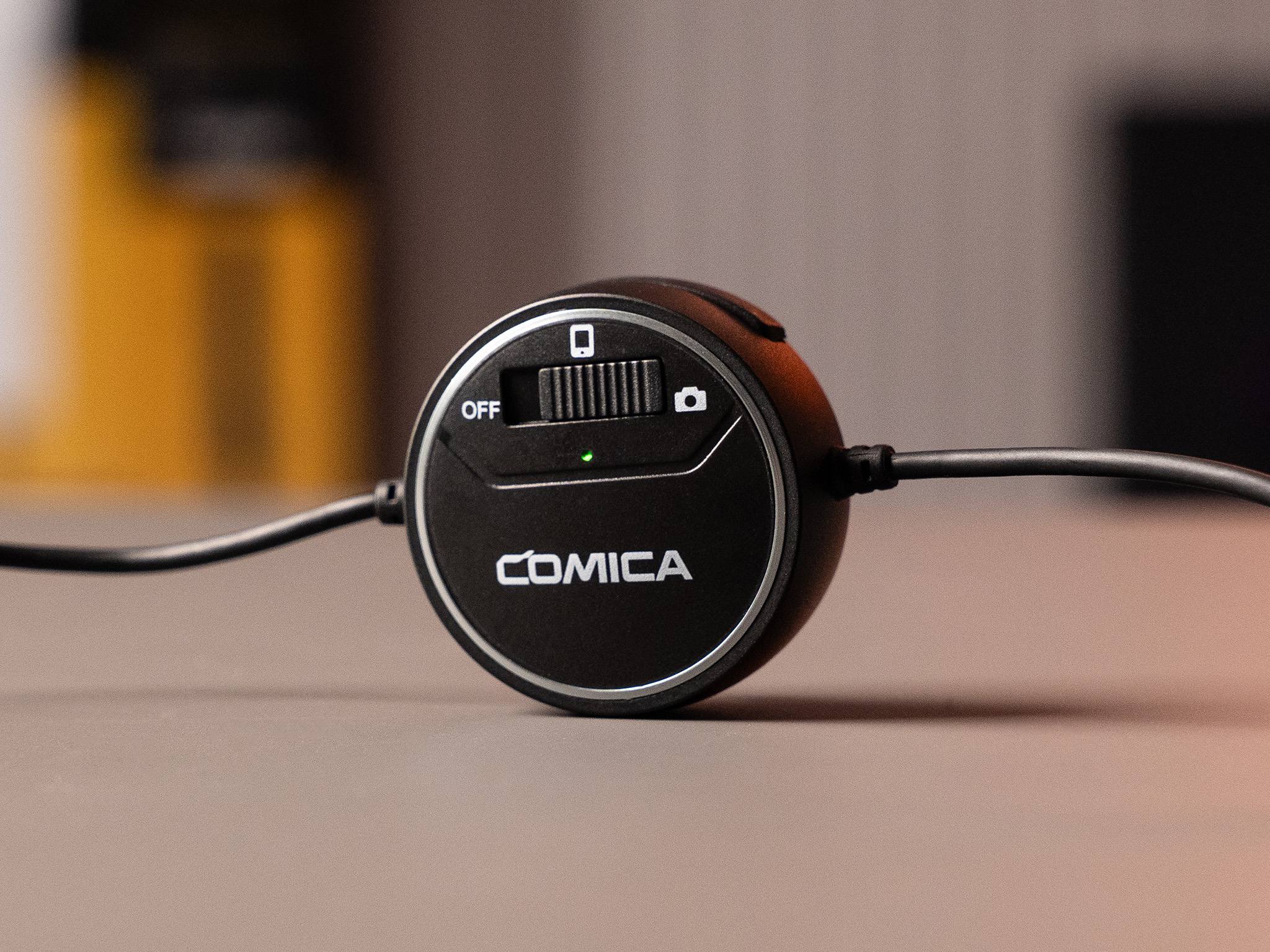 Detail zesilovací jednotky Comica Audio SIG.LAV V03