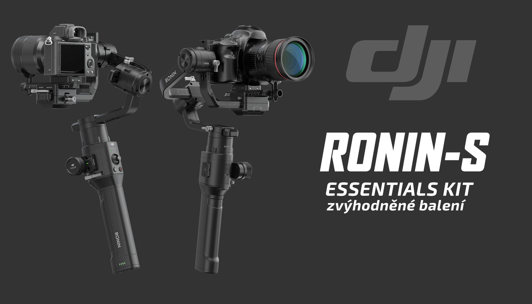 film-technika-dji-ronin-s-essentials-kit-zvýhodněné-balení