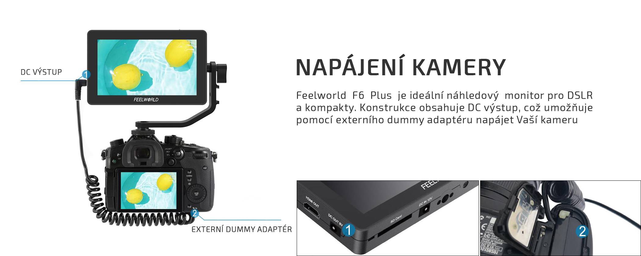 film-technika-feelworld-f6-plus-dotykový-4k-hdmi-náhledový-monitor-napájení-kamery