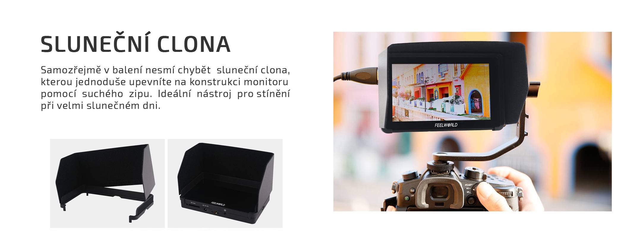 film-technika-feelworld-f6-plus-dotykový-4k-hdmi-náhledový-monitor-sluneční-clona