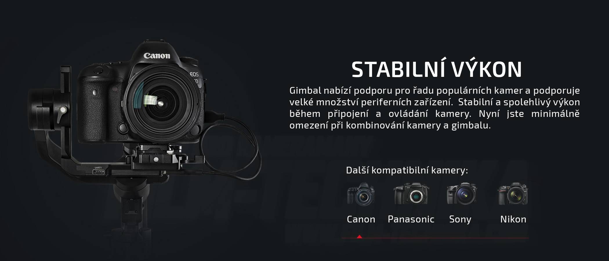 film-technika-feiyu-tech-ak4500-gimbal-stabilní-výkon