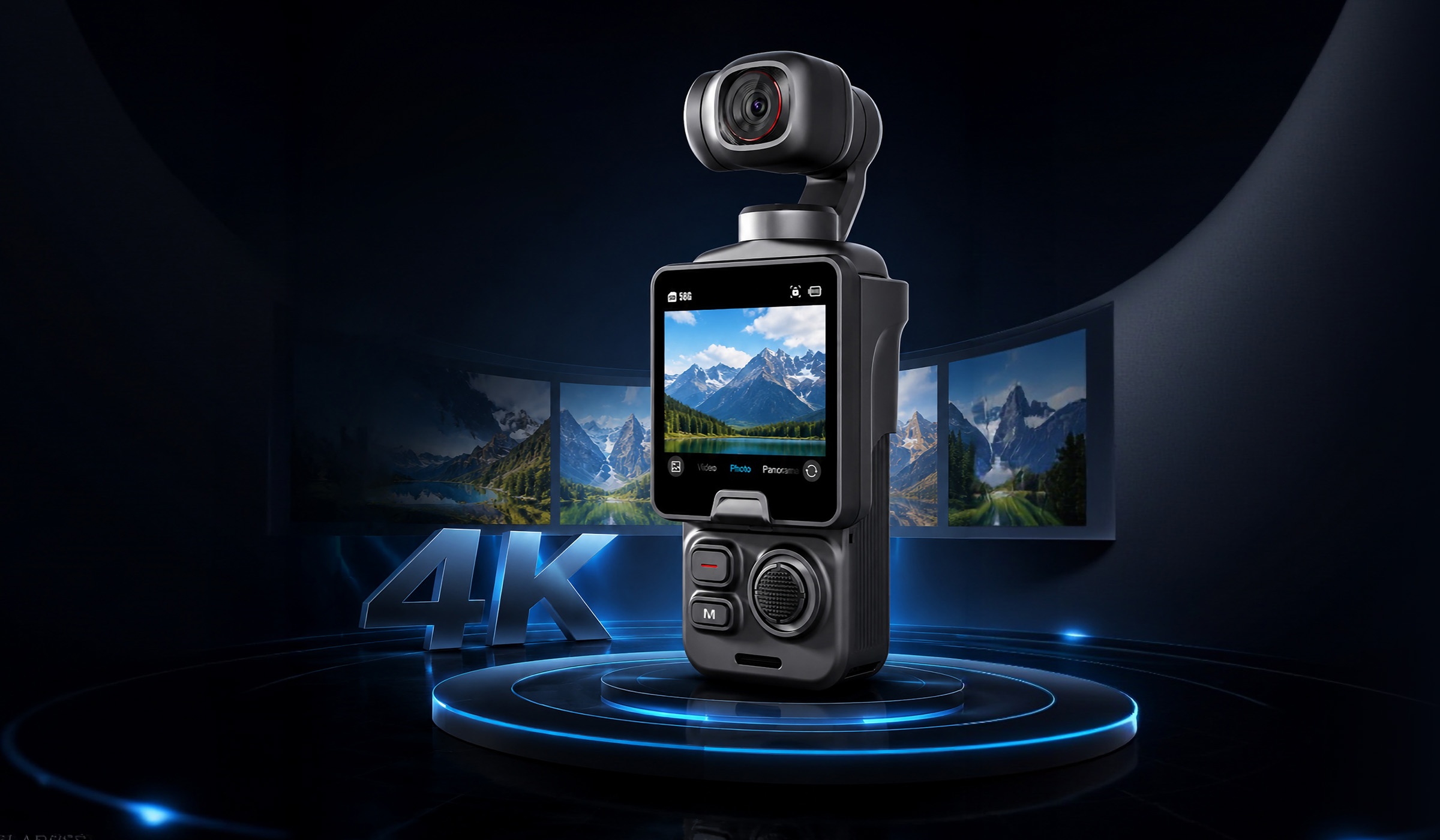 Feiyu Pocket 4 s podporou 4K videa