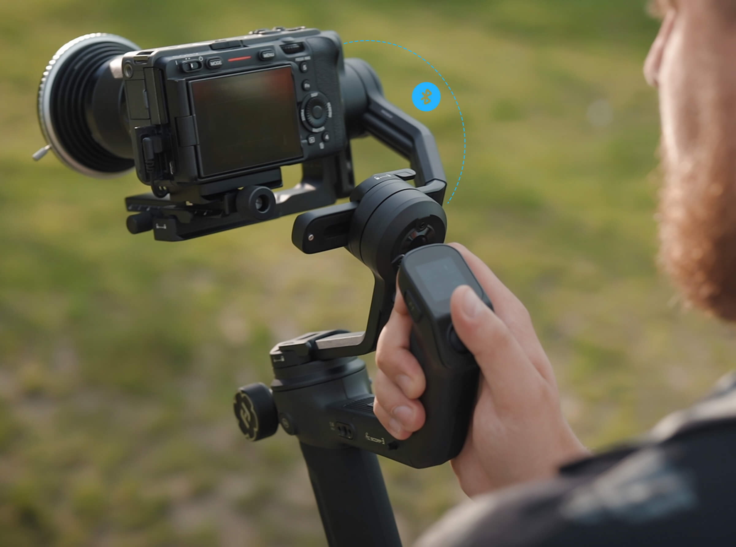 Spoušť přes Bluetooth