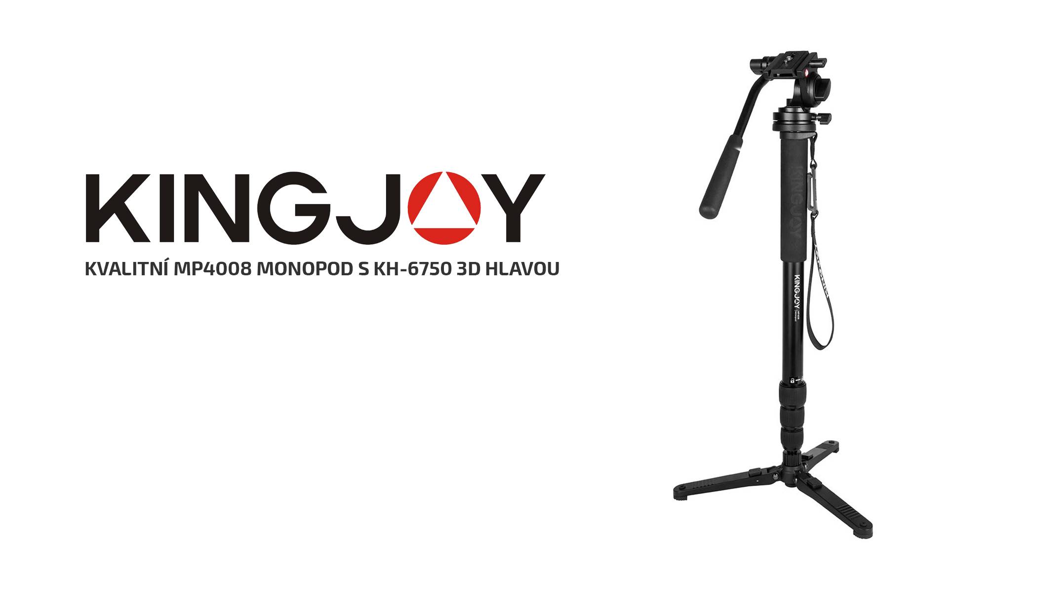 film-technika-kingjoy-monopod-mp4008-s-3d-hlavou-kh-6750