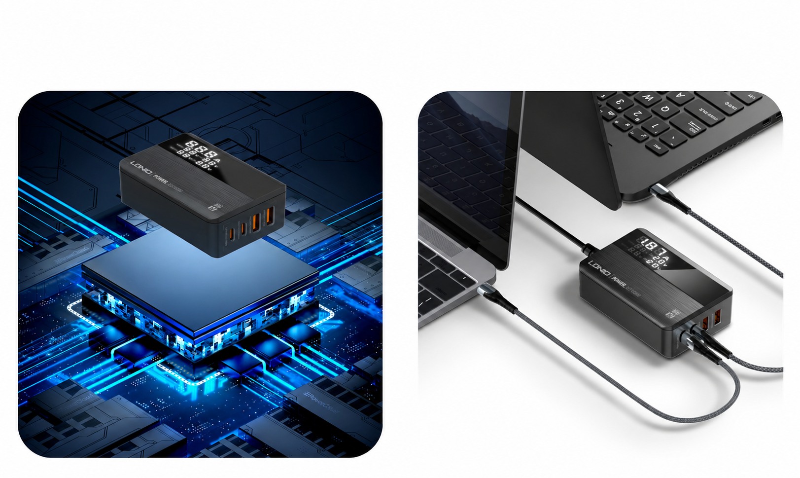 LDNIO GaN: akár 100 W