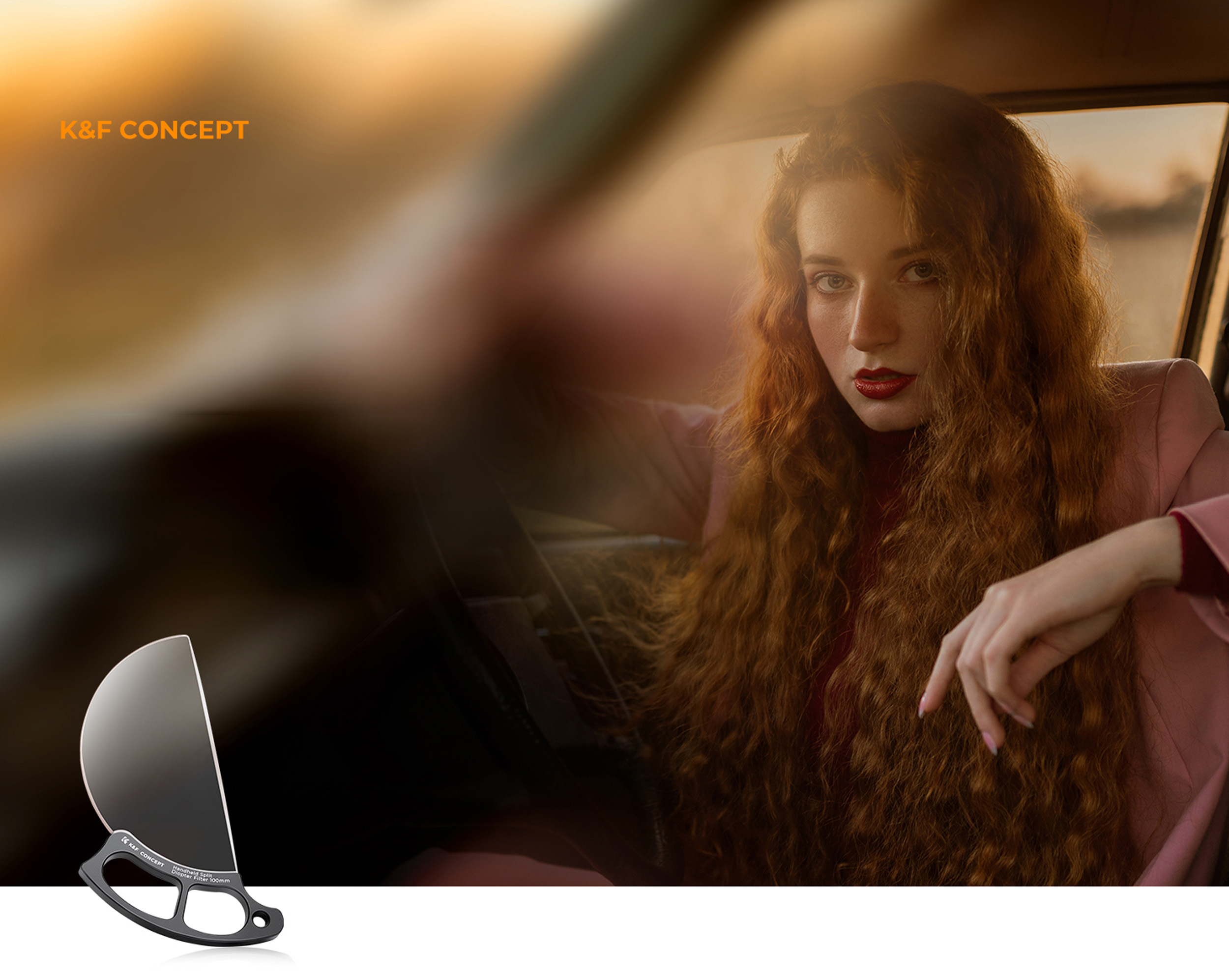 K&F Concept Split Diopter 100 mm – kreativní rozostření při portrétní fotografii