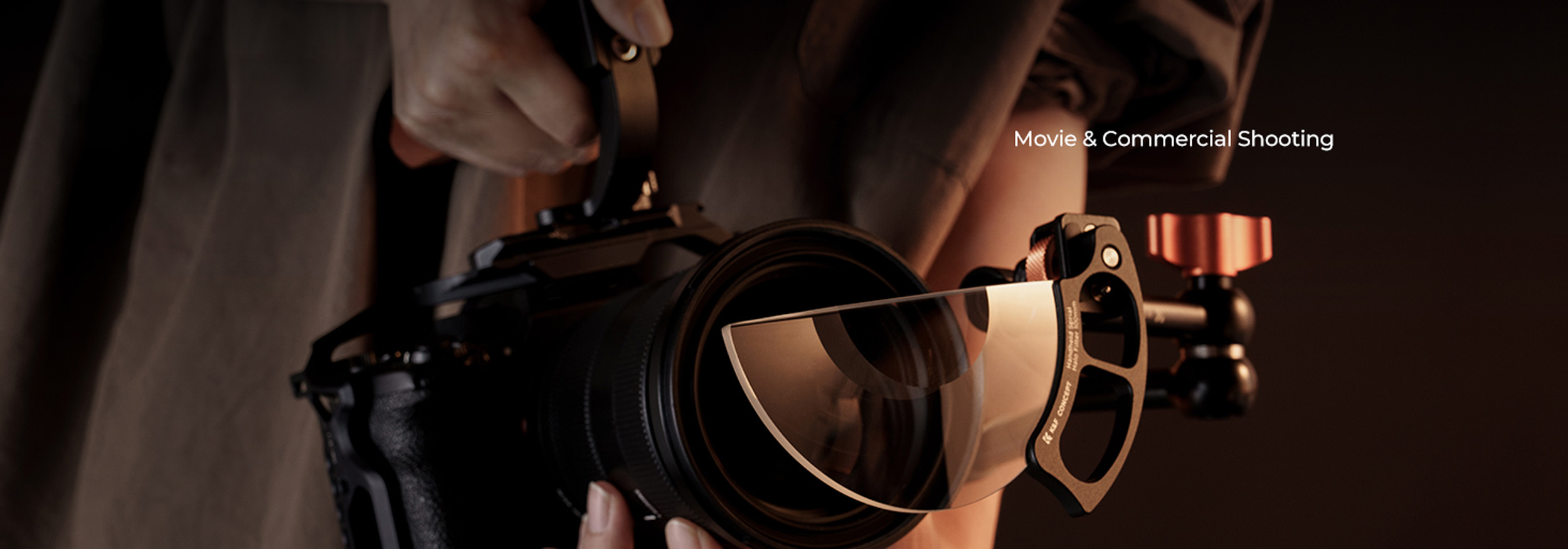 Použití ručního filtru Spiral při filmovém a reklamním natáčení