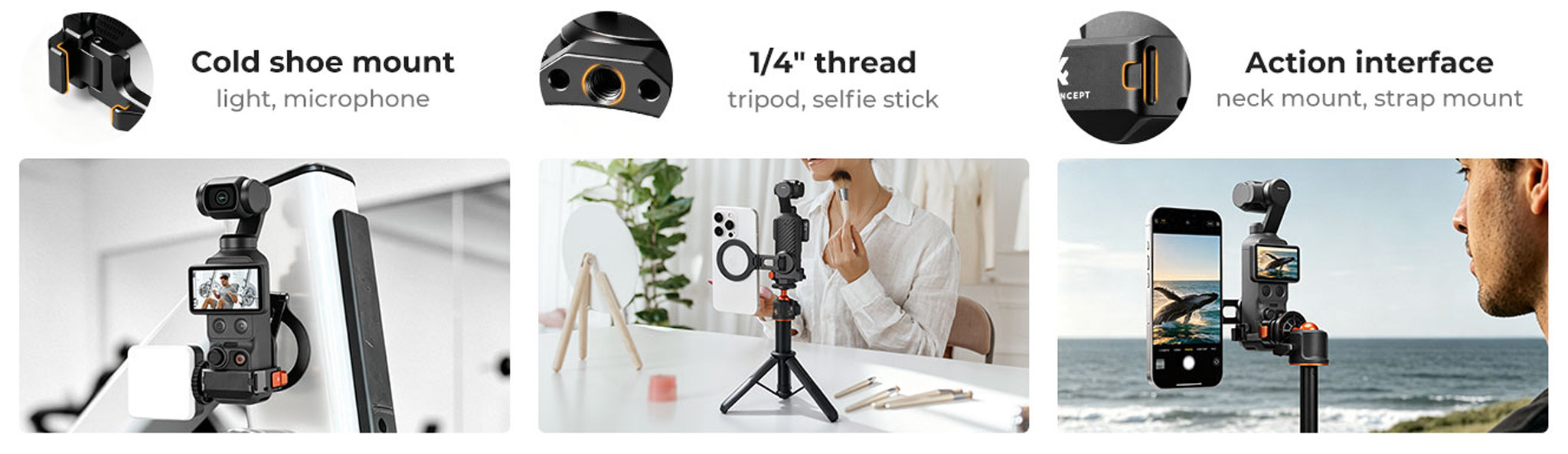 Montážní rozhraní magnetické klece KF Concept