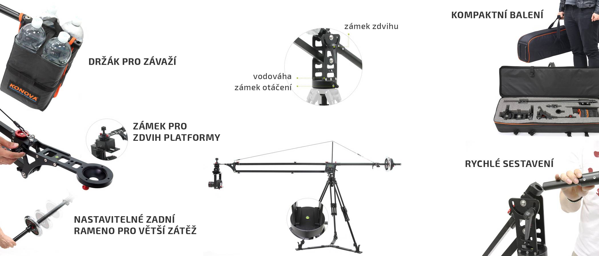 film-technika-konova-slider-jib-j2-kamerový-jeřáb-jednoduchá-kompaktní-balení