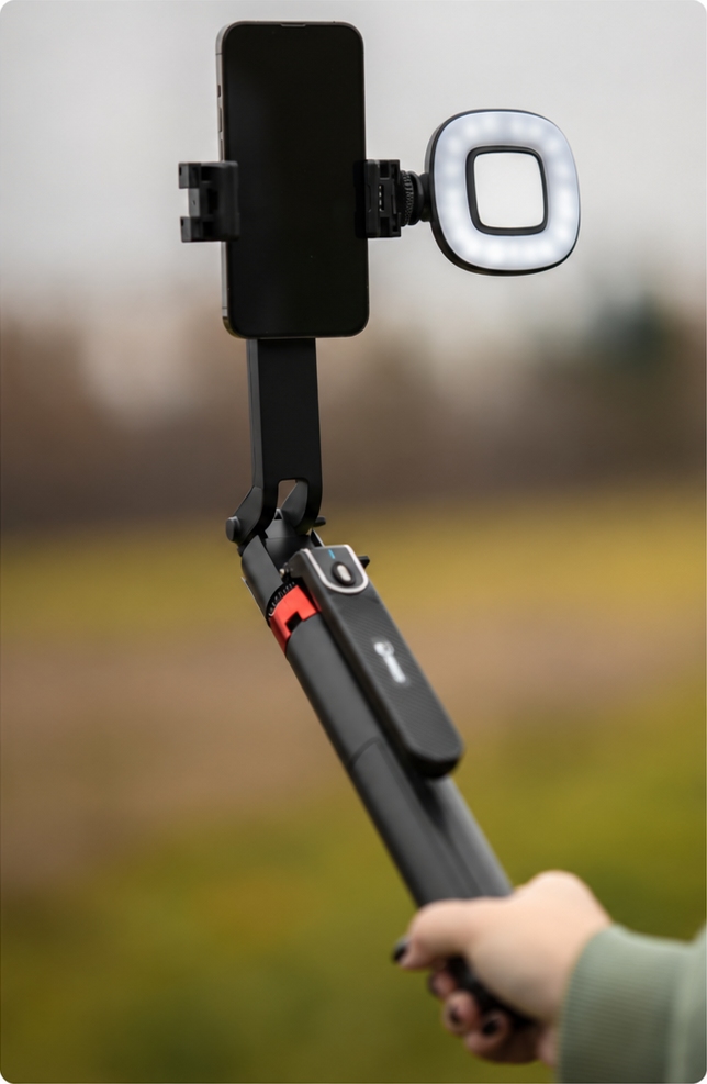 LENSBOT ST-185 mit LED-Beleuchtung, Vorderansicht