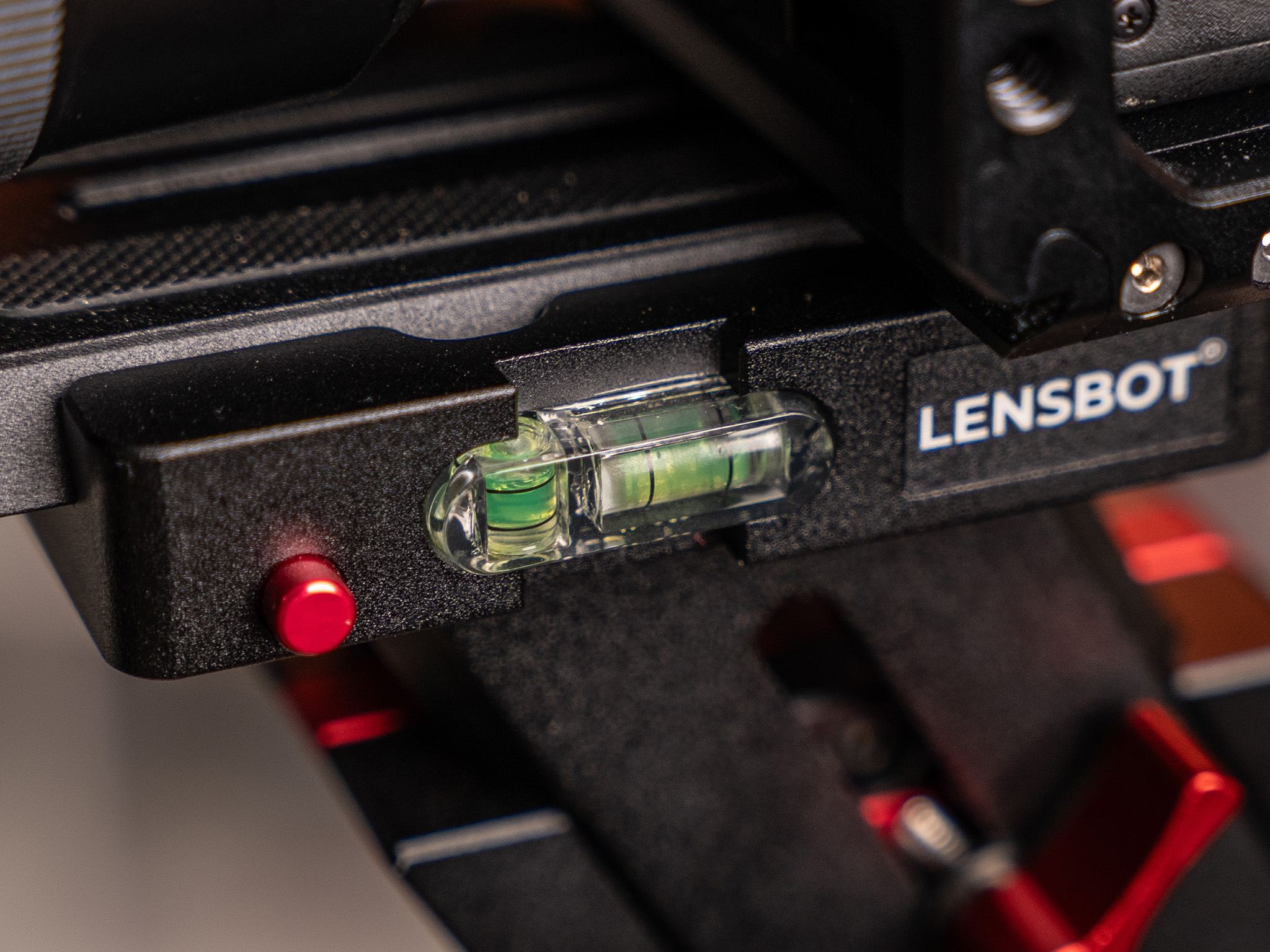 Vodováha na teleprompteru LENSBOT ST-4200