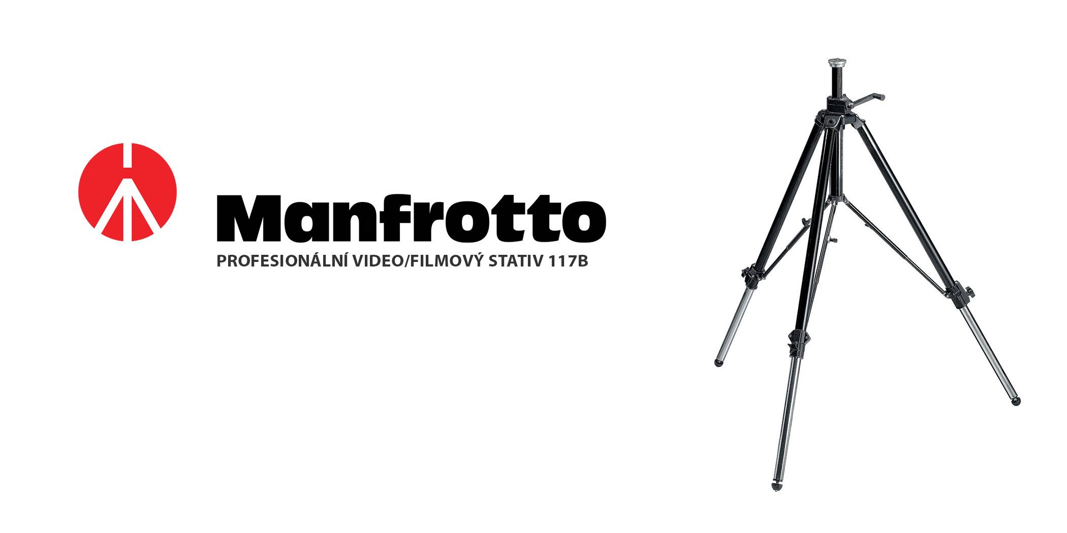 film-technika-manfrotto-profesionální-video-filmový-stativ-117B