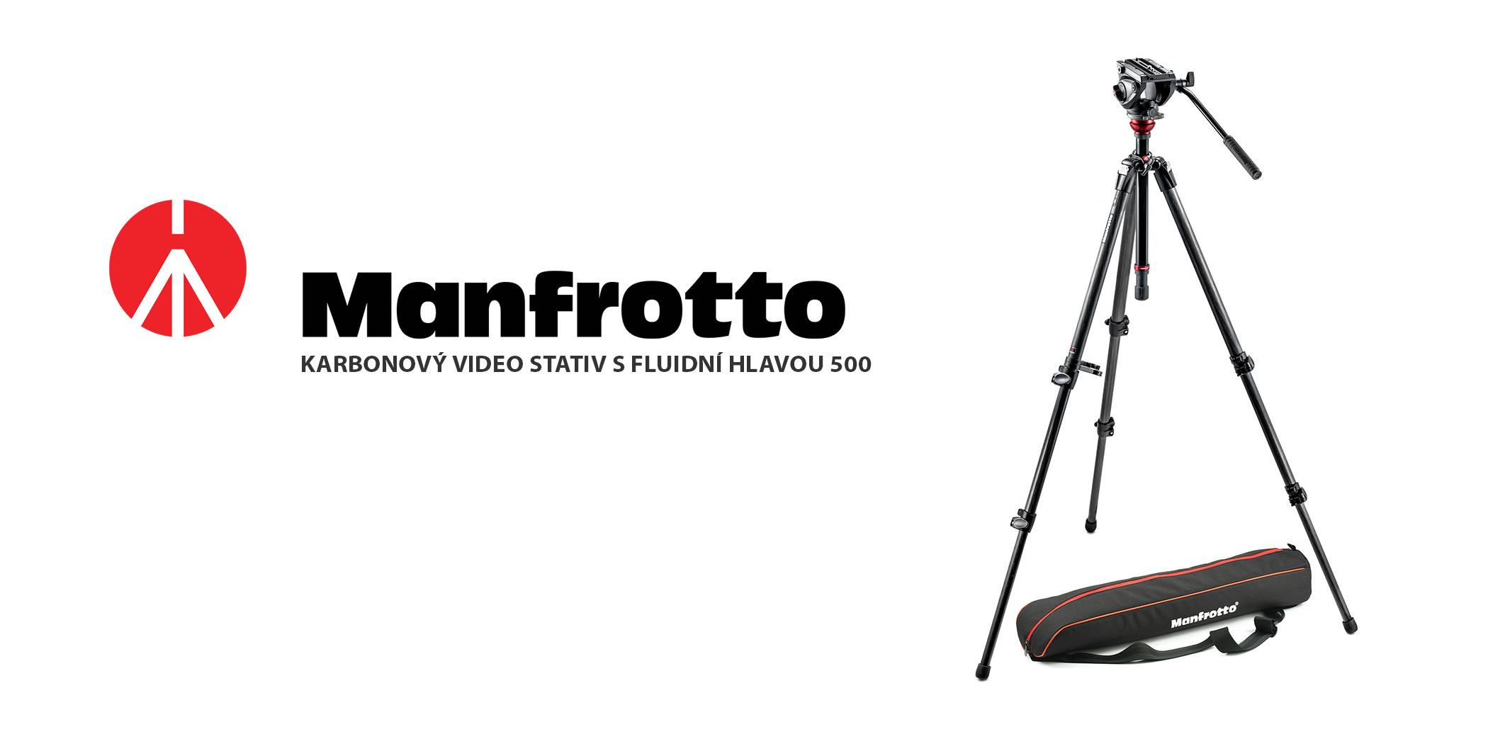 film-technika-manfrotto-karbonový-stativ-s-fluidní-stativovou-hlavou-500
