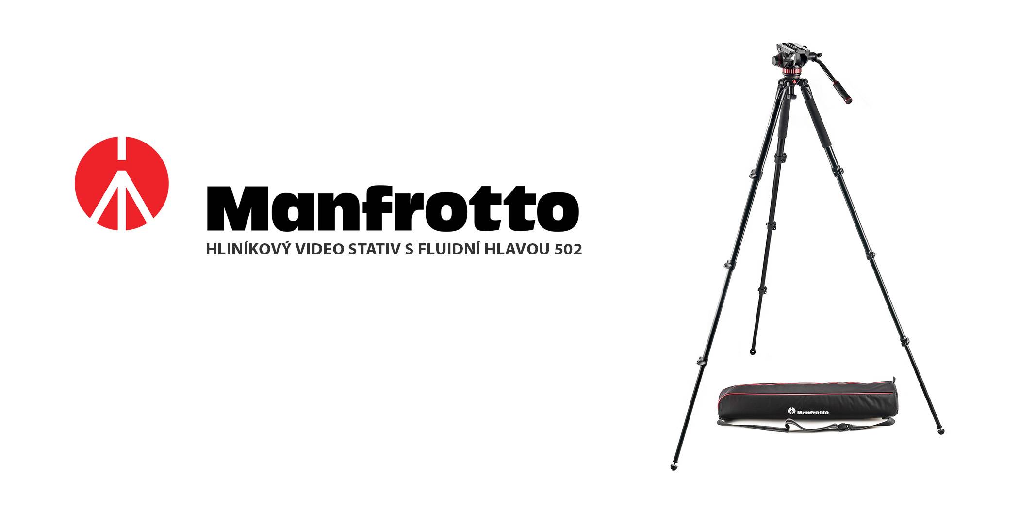 film-technika-manfrotto-hliníkový-stativ-s-fluidní-stativovou-hlavou-502
