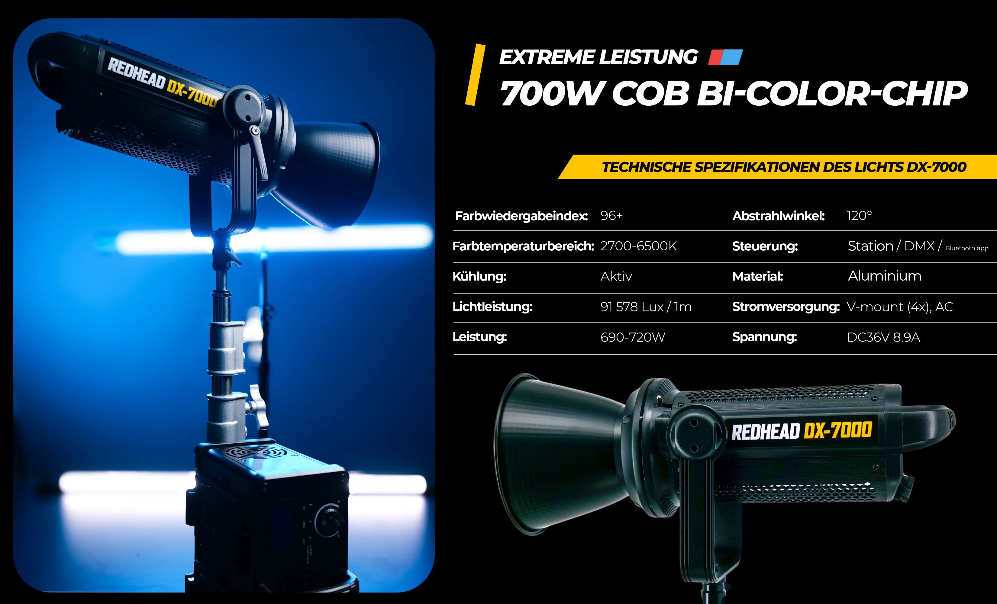 Redhead-dx-7000-specifikace-produktu-cob-led-de