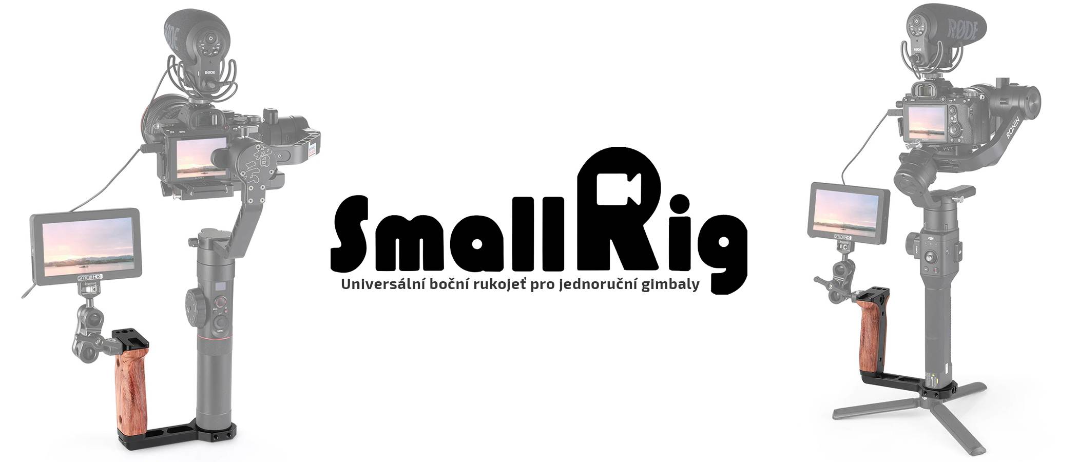 film-technika-smallrig-universální-dřevěná-boční-rukojeť-pro-jednoruční-gimbaly