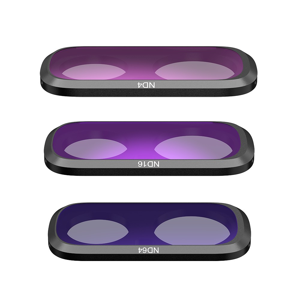 TELESIN sada magnetických ND4 / ND16 / ND64 filtrů pro Insta360 Luna Ultra – detail 1
