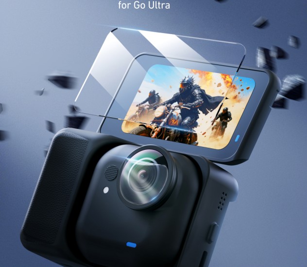 TELESIN ochranná sada na displej a objektiv pro Insta360 GO Ultra