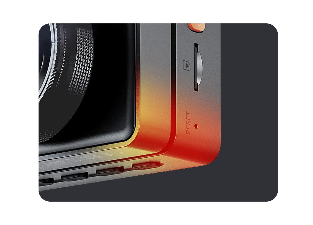 Ohnivzdorné provedení těla autokamery Vantrue E3