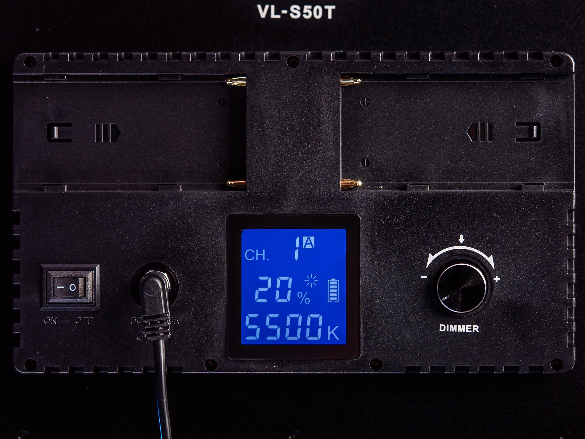 Detail LCD displeje — VL-S50T