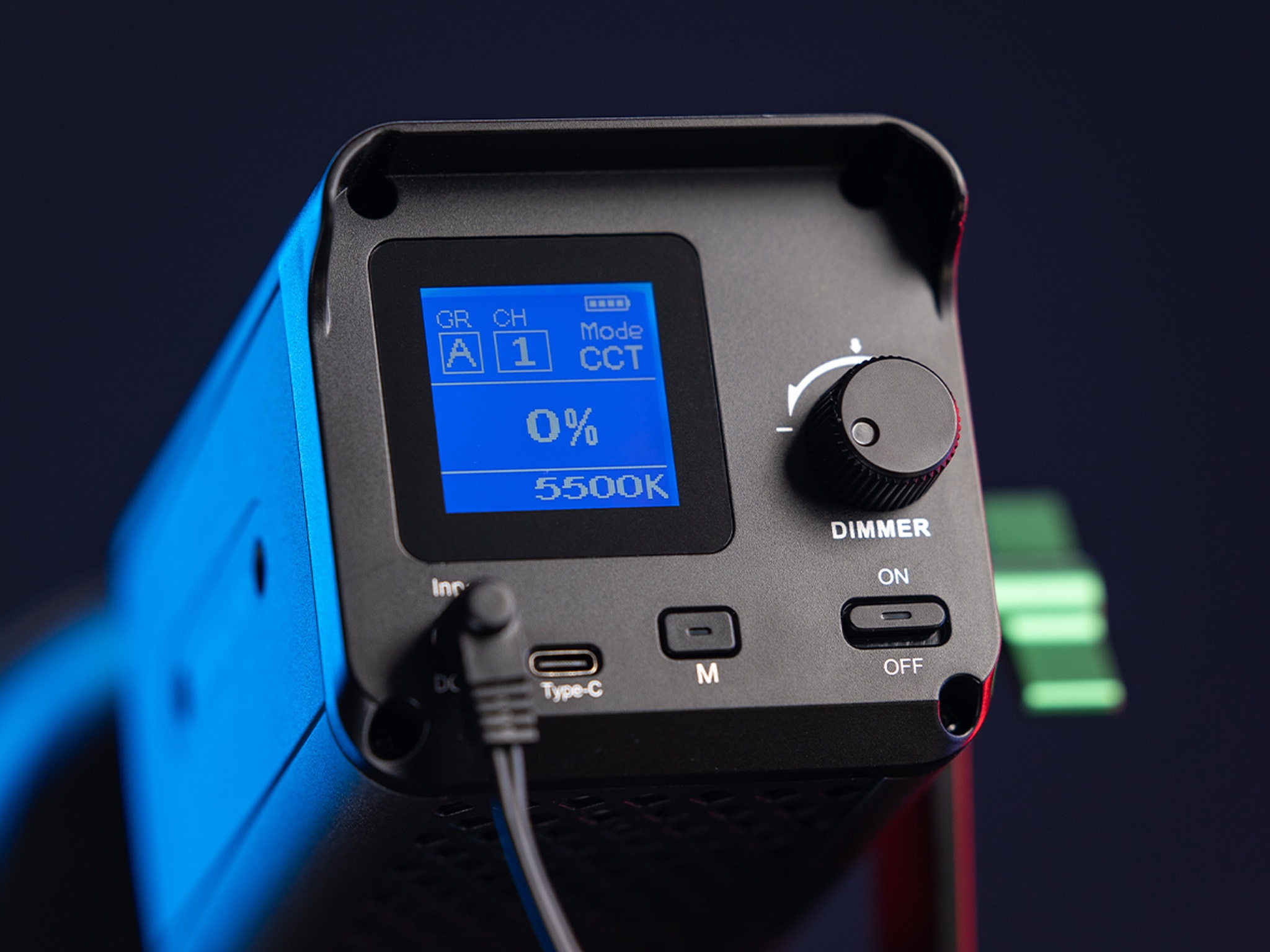 Weeylite Ninja 200 — LCD-Display