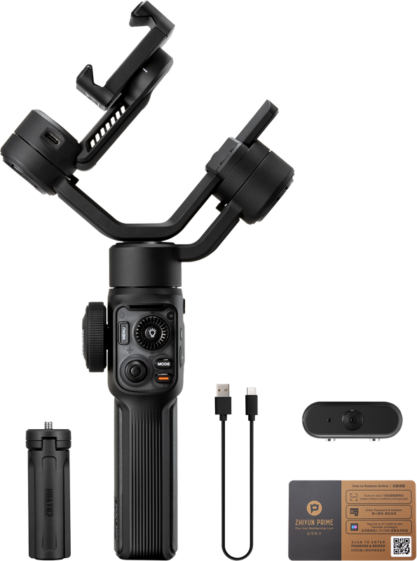 zhiyun-smooth-5s-ai-combo-OBSAH-BALENI