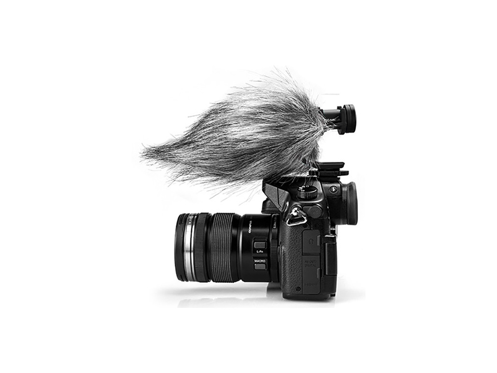 Externí směrový mikrofon pro smartphone i kameru Comica CVM-VM10II  (červený) - FILM-TECHNIKA