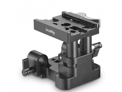 SmallRig Universal 15mm Rail Support System Baseplate QR Plate Excluded 2145 1 98666.1530094783