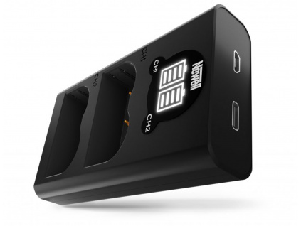 Szybka ładowarka USB-C do dwóch akumulatorów EN-EL3e