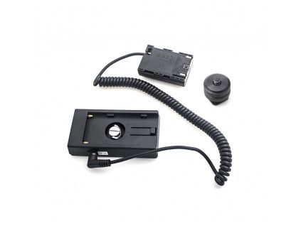 Dummy akkumulátor Canon LP-E6/LP-E6N/LP-E6NH F970 adapterrel