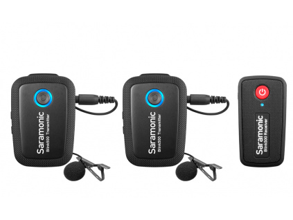 Saramonic BLINK500 B2 bezdrátový audio systém (TX+TX+RX)