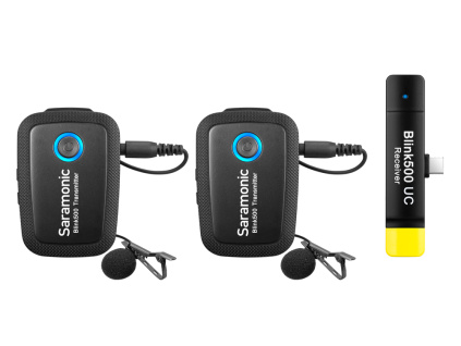 Saramonic BLINK500 B6 bezdrátový audio systém (TX+TX+RX UC)