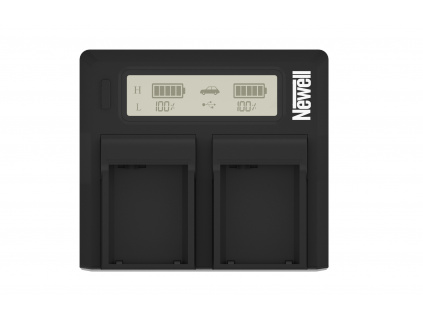 Duální LCD nabíječka pro Sony NP-FM50/F960/F970 baterie