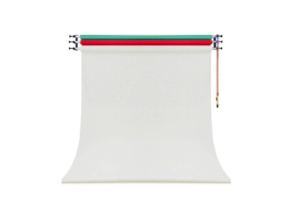 Backdrop Holder Photography 3 Roller Wall Mounting Manual Background Support System Photo Studio Three Hook Backdrop