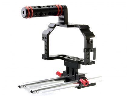 Védő kameraketrec, cage BMPCC + 15mm rod support számára