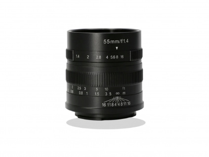 7Artisans 55mm f/1,4 APS-C objektiv (Micro 4/3)