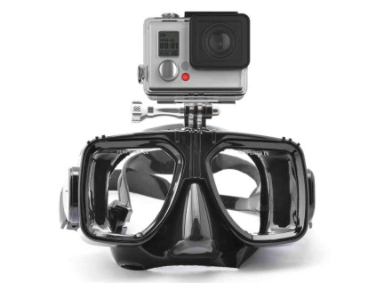 Potápěčské brýle pro gopro a sportovní kamery