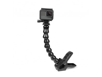 Ate Jaws Flex kelep e da ile esnek ayarlanabilir Gooseneck GoPro Hero i in 8 7